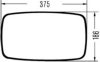 HELLA 8SB 501 156-031 Outside Mirror